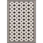rugs modern Yıldızlı Desenli Dekoratif ve Dokuma Taban Yıkanabilir Halı miravip8872, 70 x 120