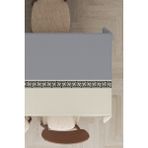 RugViva Leke Tutmayan Dokuma Elit Yıkanır Kumaş Avangarde Masa Örtüsü MSO145 - 140 x 240 cm - Krem