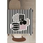 Rugviva MSO133 Dokuma Elit Kumaş Kaktüs Desenli Palatinete Mor Leke Tutmayan 140x180 cm Masa Örtüsü
