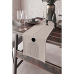 Rugviva RNR039 Elit Leke Tutmaz Tay Tüyü Dokuma Kumaş Ranır Renkli 40x140 cm Masa Örtüsü