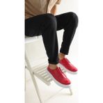 Rugy Premium Erkek Günlük Casual Ayakkabı Rugan Kırmızı