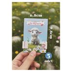 Ruhab Bayram Harçlık Kartı / Şeker / Kurban Bayramı / Hediyelik / Kaliteli Kağıt