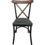 Ruhat Metal Mutfak Sandalye Cafe Sandalye Salon Sandalye Çapraz Tonet Sandalye 4 Adet
