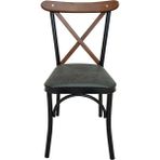 Ruhat Metal Mutfak Sandalye Cafe Sandalye Salon Sandalye Çapraz Tonet Sandalye 6 Adet