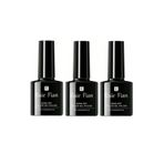 Ruiefian Primer - Base Coat - Top Coat 10 ml 3lü Set Uv Led Kalıcı Oje Katman Seti
