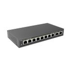 Ruijie 10 Port 110 W 8port PoE REYEE RG-ES110D-P 10/100 2X-UPLINK Yönetilemez Switch