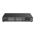 Ruıjıe Reyee 16Port Rg-Es220gs-P Gıgabıt 2-Uplınk 2-Sfp 250W Yönetilebilir Poe Swıtch