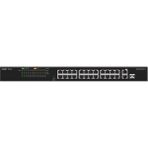 Ruijie Reyee RG-ES126FGS-LP 24 Port 10/100 + 2x RJ45 /1X1GB Sfp Uplink Combo 180W Poe Rackmount Switch - Tek Seçenek