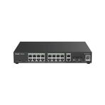 Ruijie Reyee Rg-Es220gs-P 16 Port Poe 2 Port Uplink 2 Port Sfp Rack Mount Yönetilebilir 250W Poe Switch