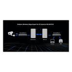 RUIJIE Reyee RG-EST310-V2, 1Port, 867Mbps, 5Ghz, Pasif PoE, Dış Ortam, Noktadan Noktaya PTP-PTMP, Acces Point, Kutu İçeriği 2 Adet, (1km)