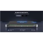 RUIJIE REYEE RG-NBS3100-48GT4SFP-P 48 Port GigaBit PoE, 370W, 4Port SFP, L2 Yönetilebilir Switch Metal Kasa