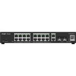 Ruijie Ruıjıe Reyee RG-ES220GS-P 20PORT, 16 Port Gigabit Poe, 250W, 2 Port Gigabit Uplink, 2 Port Sfp, Colud Yönetilebilir Switch Metal Kasa