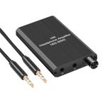 RuiPuo Taşınabilir Kulaklık Amfi 3,5 mm Stereo Ses Çıkışı, Lityum Pil ile Çalışır, KAZANÇ Desteği, iPhone/Cep Telefonu/MP3/MP4/Bilgisayarlar vb. için Kulaklık Amplifikatörü.