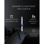 Rulia Professional Rulia Seramik Freze Ucu Mavi Bant Orta Sertlik Isınmadan Hızlı ve Kontrollü Söküm