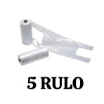 Rulo Atlet Poşet Küçük Boy X5 Rulo Market Manav Poşeti Çöp Poşeti