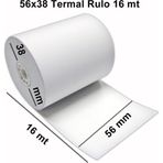 Rulo Merkezi Termal Pos Yazarkasa Rulosu 56X16 10 Adet - 1 Paket