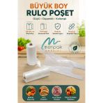 Rulo Poşet Büyük Boy Hışır Atlet Poşet Market Manav Poşeti Çöp Poşeti