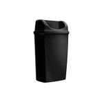 Rulopak 603306 Duvara Monte Plastik 50 lt Siyah Çöp Kovası