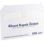 Rulopak Klozet Kapak Örtüsü 250 Adet Yerli Üretim Özelliği ile Hijyenik Kullanım Sunar