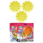 Rulopak Mini Lavabo Pisuvar Süzgeci Koku Giderici (Limonlu) 3'Lü Paket