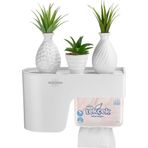 Rulopak Multitask Tek Çek Tuvalet Kağıdı Dispenseri Beyaz