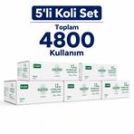 Rulopak Sensörlü Hijyenik Klozet Kapağı Rulosu 5’li Set (Toplam 4800 Kullanım) R-1314 Uyumlu