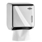 Rulopak Tekçek Mini Tuvalet Kağıdı Dispenseri Krom Gri