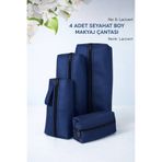 RUMİLY 4'lü Makyaj Çantası