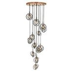 Rumple Modern Avize E14 78w 60cm Metal Siyah Avonni-av-1850-13t-bsy Boyalı