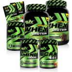 Run Nutrition Fitness Paketi Large Kas Kütlesi - 2xmini Plus Çikolata, Bcaa Kola, Creatine, AMINO8000 - 1