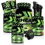 Run Nutrition Fitness Paketi Small Extra Kas Kütlesi - Whey Mini Plus, Creatine, Bcaa, AMINO8000 - Fr. Vanilya, Kola - Armağan