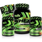 Run Nutrition Fitness Paketi Small Kas Kütlesi - Whey Mini Plus, Creatine, Bcaa - Fr. Vanilya, Kola - 400 g Ürün İçeriği