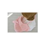 runbaby ( 75x75 cm ) Ayarlanabilir Askılı Doğal Tek Kat Müslin Emzirme Örtüsü - Pembe Yıldız