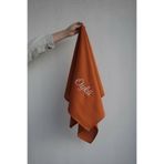 runbaby (İSİM NAKIŞLI) Müslin Bebek Örtü 100x120cm