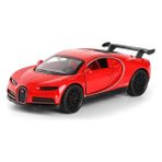 Runjing Alaşım Off-Road Araba Modeli Çocuk Oyuncak Araba Süsleri (Buga D-Kırmızı [sessiz Işık, 12CM, Üç Kapı]) (Yurt Dışından)