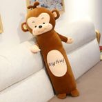 Runjing Güzel Tek Boynuzlu Ayı Domuz Tavşan Maymun Peluş Uzun Yastık Kanepe Yastığı Doldurulmuş Hayvan Bebek Yumuşak Bebek Oyuncakları Çocuk Kız Hediye Noel Sevgililer Günü Doğum Günü Düğü (Yurt Dışından) - Oyuncak Peluşlar - Standart