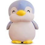 Runjing Peluşlar Penguen Dolması Hayvan Oyuncaklar, Yumuşak Penguen Şeyler Peluş Bebek Hediye Çocuklar Için Kız Erkek Kız Arkadaşı Sevgililer Günü Hediyeleri Atmak Yastık (Mavi, 9.8IN/25CM) (Yurt Dışından) - Renkli