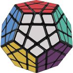 Runjing Saytay D-Fantix Shengshou Megaminx Hız Küp 3x3 Dodecahedron Altıgen Bulmaca Oyuncak Siyah ST-001 (Yurt Dışından)