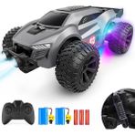 Runjing Uzaktan Kumandalı Araba - 20 Km/saat Yüksek Hızlı Rc Arabalar Off Road, 2X1000 Mah Şarj Edilebilir Pil, 3 4 5 6 7 8 Yaşındaki Erkek Kız Çocuk Için Oyuncak Araba Hediyesi (Yurt Dışından) - Siyah