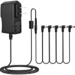 Runto Elektro Gitar Pedalı Ucu-Negatif 5 Yollu Kordon Için 1 Adet Güç Adaptörü Kablosu (Yurt Dışından)