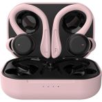 Runwuwus Bluetooth Uyumlu Kulaklık Kulak Kancası Dokunmatik Kontrol Ipx6 Su Geçirmez Kablosuz Kulakiçi Spor Kulaklık Koşu İçin (Yurt Dışından) - Pembe