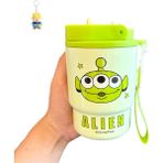 Runxi Life Hall Sanrio Çilek Ayı Kahve Termos Fincan Kız Su Fincanı Paslanmaz Çelik Eşlik Fincan Buzz Lightyear (Yurt Dışından) - 420 ml - Açık Yeşil
