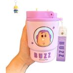Runxi Life Hall Sanrio Çilek Ayı Kahve Termos Fincan Kız Su Fincanı Paslanmaz Çelik Eşlik Fincan Buzz Lightyear (Yurt Dışından) - 420 ml - Mor