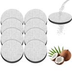 RUNYU® 8'li paket yedek filtre su filtresi MicroDisc Brita-Fill & Go şişeler ve sürahiler için, su filtresi kartuşu PFAS, klor, mikro partikülleri ve diğer kirleri azaltır
