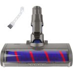 Ruosui Dyson V6 DC58 DC59 DC62 DC72 Elektrikli Süpürgeler Için Toz Işığı ile Yumuşak Silindir Fırçası Yedek Parçası Sert Ahşap Temizleyici (Yurt Dışından) - Beyaz