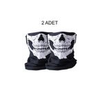 Rupen Kraft Buff Kuru Kafa İskelet Maske Motorcu Kar Maskesi Boyunluk Maske Baf Ağızlık Mask Buff