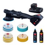 Rupes Ibrid HLR15 Kit – Çift Bataryalı Orbital Polisaj Makinesi Seti
