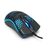 Rush RM02 RGB Aydınlatmalı 1600 DPI Gri Gaming Oyuncu Mouse