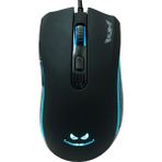 Rush RM44 12800 DPI Kablolu Pro Gaming Makrolu Oyuncu Mouse Oyun İçin RGB Aydınlatmalı - Siyah