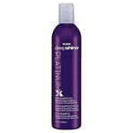 RUSK Deepshine Platin Şampuan, 12 oz, Nazik Temizleyici Şampuan, Platin, Gümüş, Gri, Beyaz ve Sarı Saçlar için Parlatıcı Güçlendirici, Sarıları Çıkarır, Saç Rengini Aydınlatır